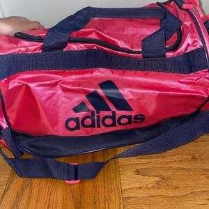 Adidas Pink & Navy Duffle Bag